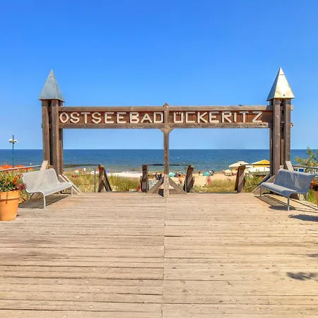 Dünenhaus Unserusedomde Ca40qm Mit Parkplatz Direkt Am 9i2 Apartment